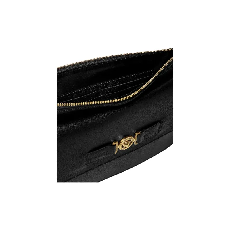 VERSACE MEDUSA BIGGIE Series Goatskin Clutch Men's Black-3