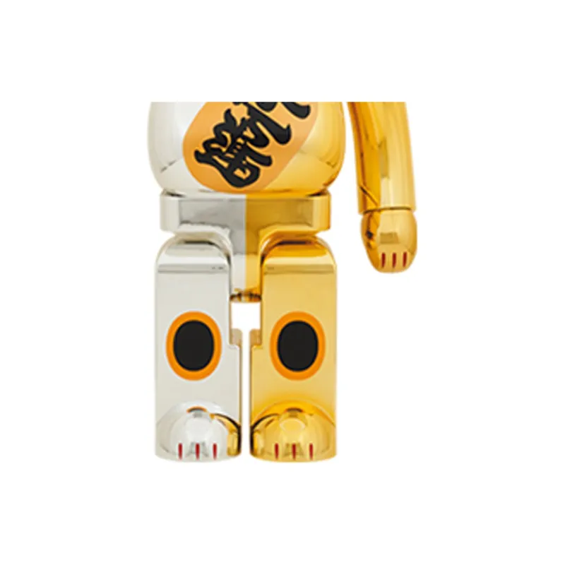 BE@RBRICK Lucky Cat, Silver Fortune & Gold Ten Thousand Trendy Figures 70cm-1