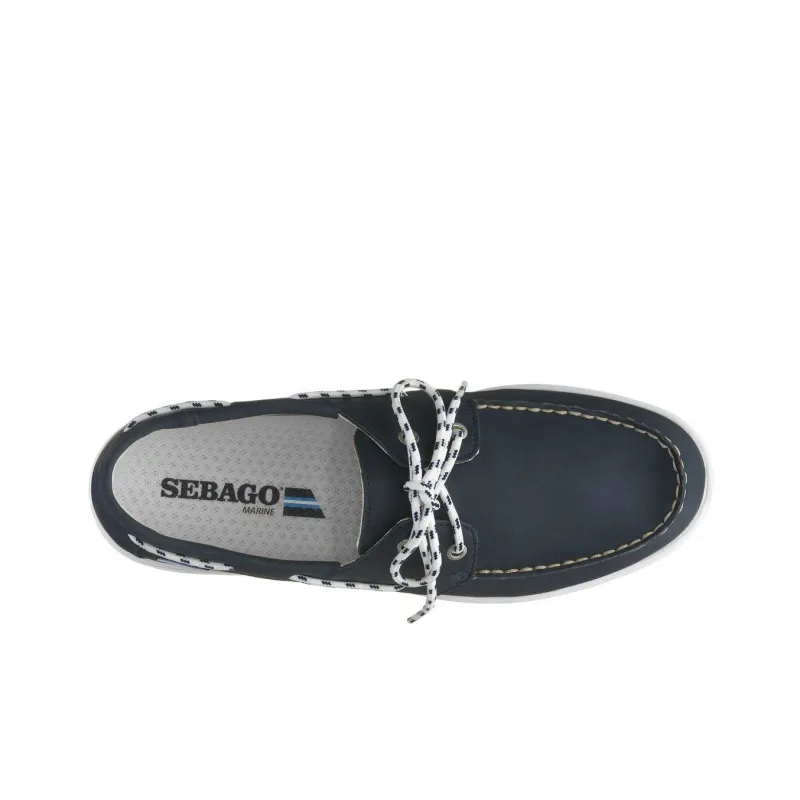 Sebago Jackman Boat Shoes Men's Blue-2