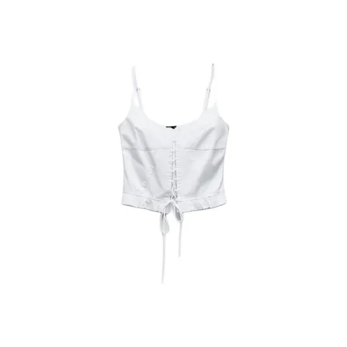 ZARA Camisoles Women's White