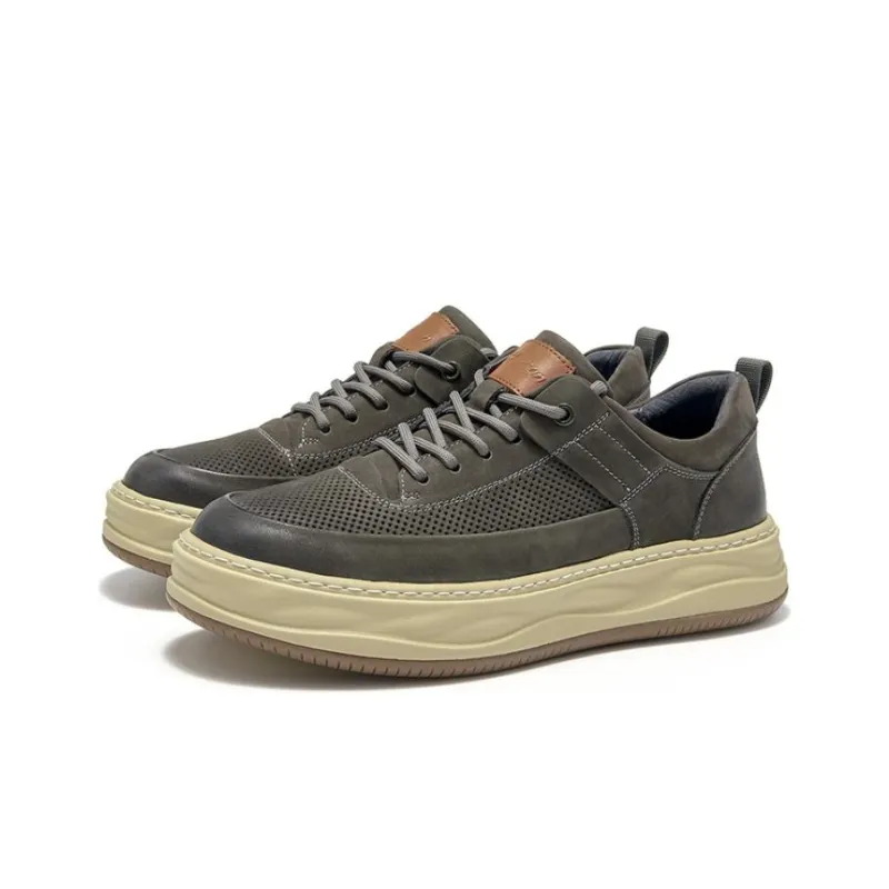 HARSON Skateboard Shoes Men's Dark Gray-13