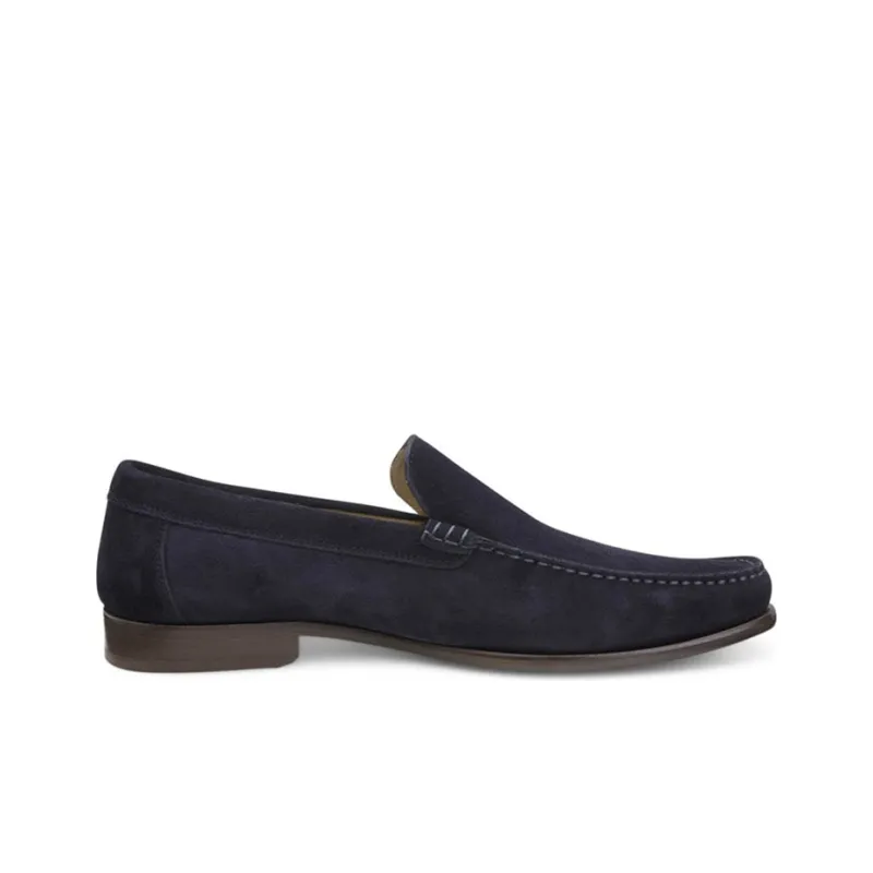 Ecco Loafers Men Blue-1
