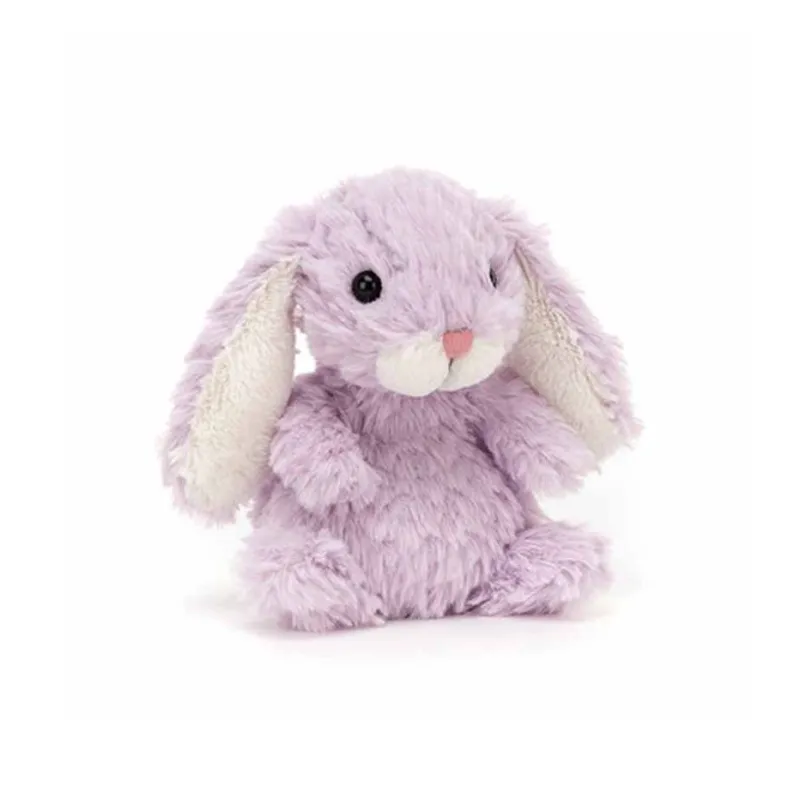 JELLYCAT Yummy Bunny Lavender Stuffed Animal-4
