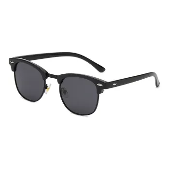 RINA VELLA Plastic Metal Oval Sunglasses Unisex