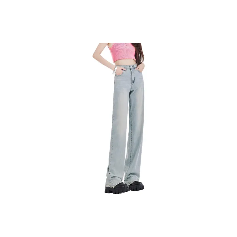 Weixi Jeans Women's Light Blue-2