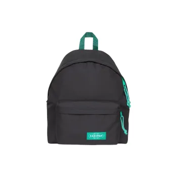 EASTPAK Polyester Backpack Medium Size Unisex Black Stripes