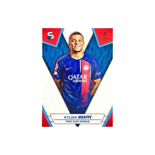 Topps Mbappé Star Card, Large Scale Figure Print Select Card Sports Cards 1 Pc