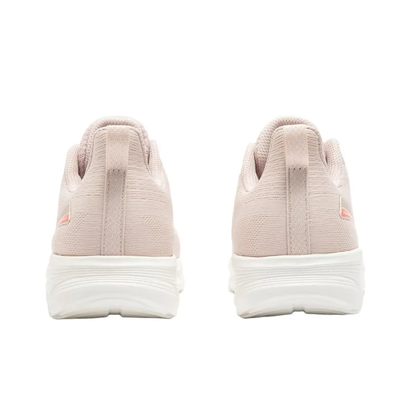 361° Cushioning Wear Resistant Low Top Casual Running Shoes Women's Pink White-5