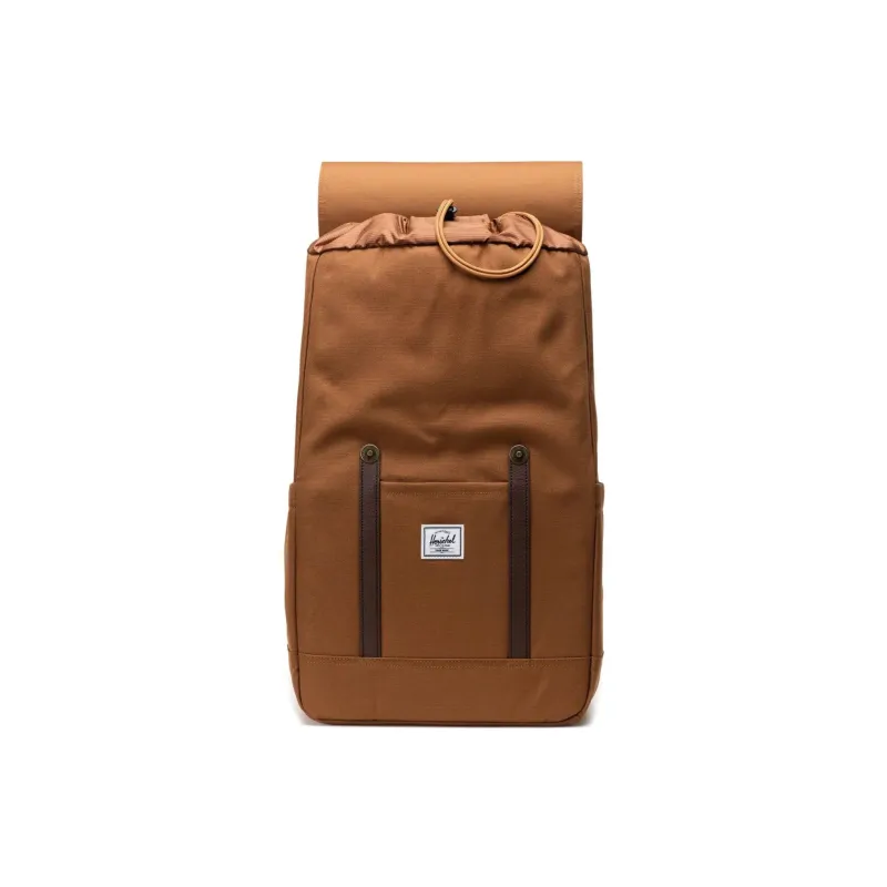 Herschel Recycled Fabric Backpack Unisex Rubber Brown-3