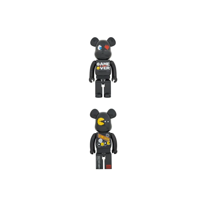 BE@RBRICK X Pac Man X Grafflex X 9090 X S.H.I.P & Crew-4