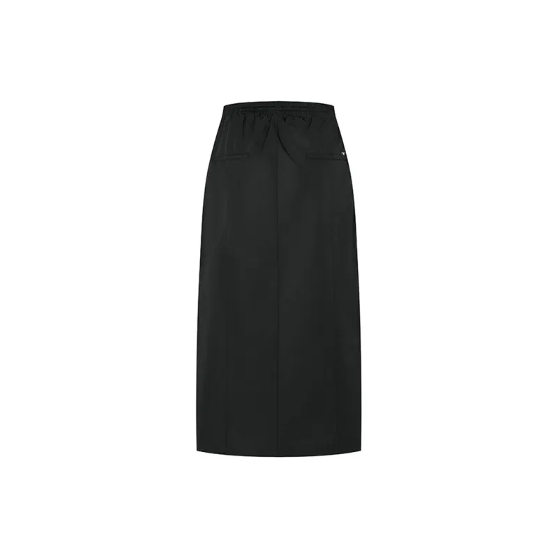 NAVIGARE Casual Long Skirt Women's Night Black-1