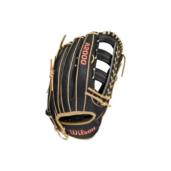 Wilson Baseball Gloves Hitting Gloves Top Grain Cow Leather Unisex Beige Yellow