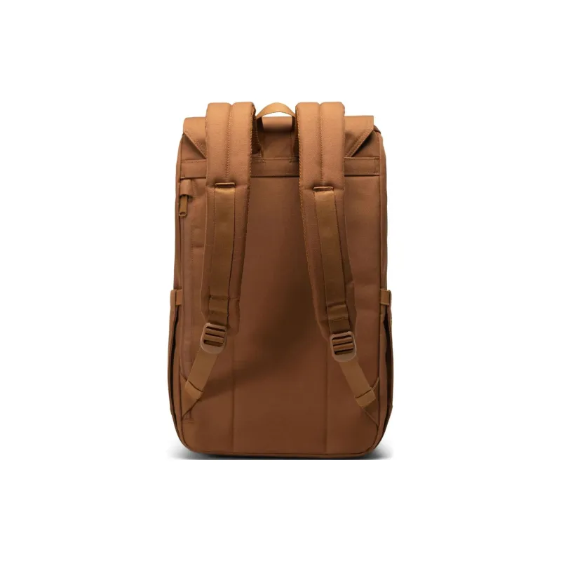 Herschel Recycled Fabric Backpack Unisex Rubber Brown-2