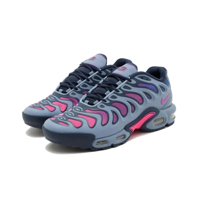 Nike Air Max Plus Slip Resistant, Abrasion Resistant, Breathable Low Top Casual Shoes Unisex Gray-1