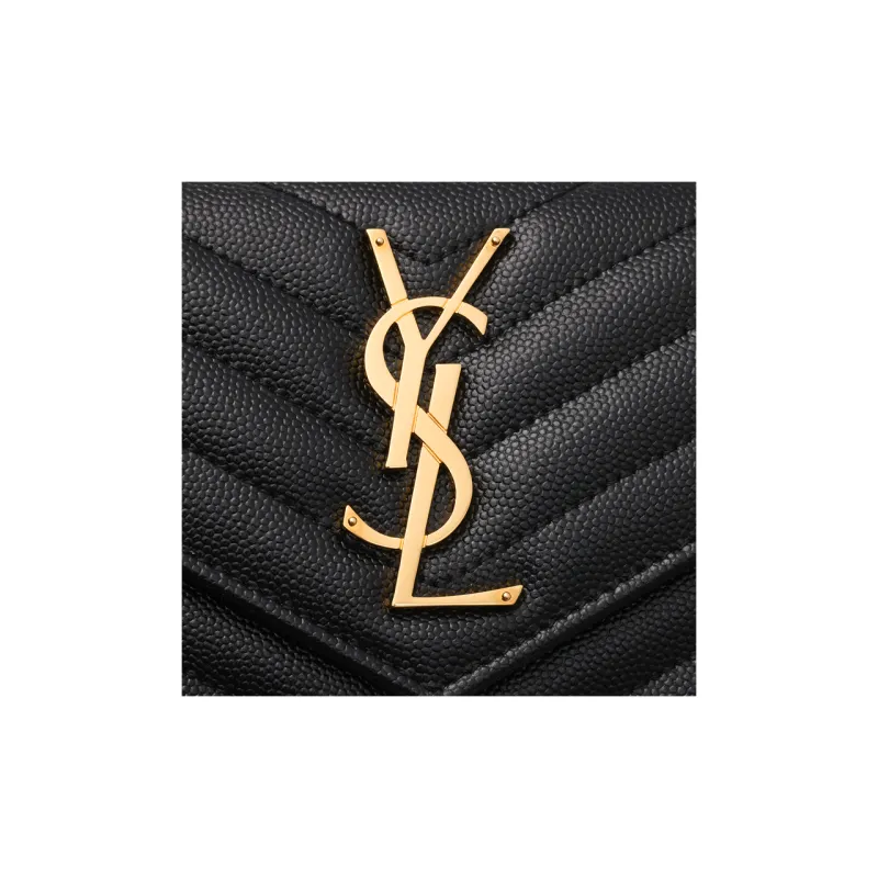 SAINT LAURENT Wallet Monogram Black-9