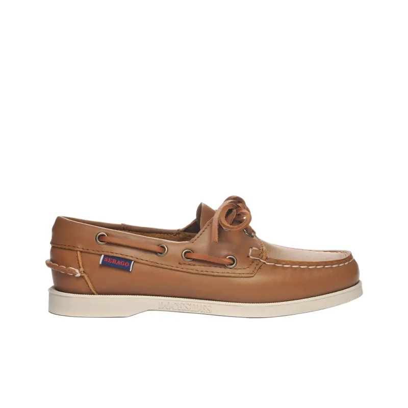 Sebago Docksides Boat Shoes Men's Brown-1