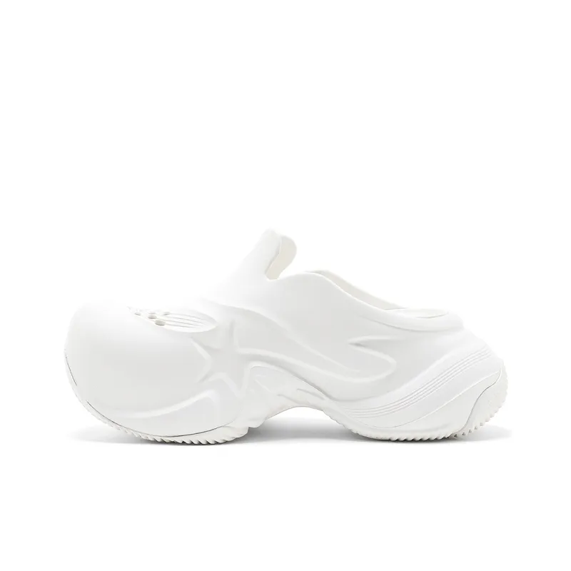 STARTER Slip Resistant Wrap toe Slippers Women's White-1
