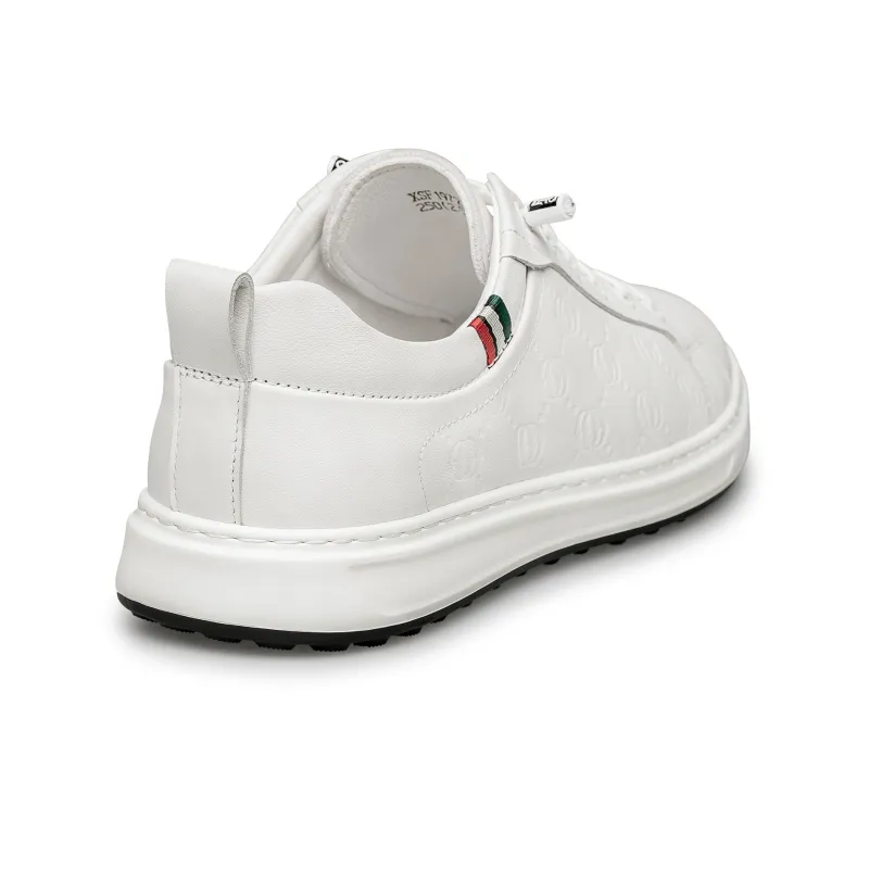 ZRO Low Top Skateboard Shoes Men's White-3
