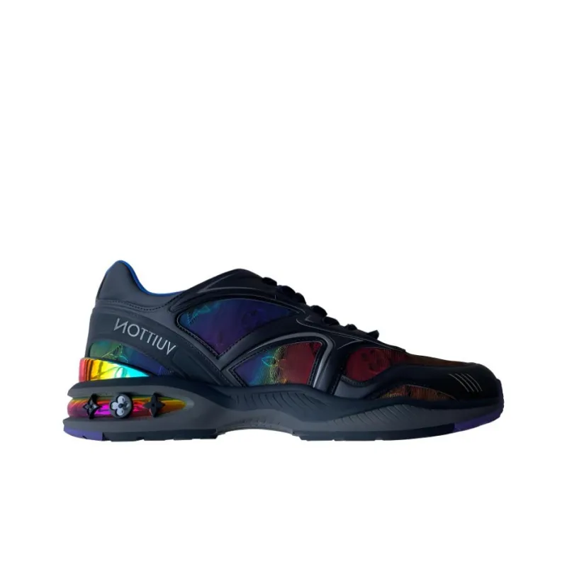 LOUIS VUITTON Trail 2054 Sneakers 'Black With Thermal Image'-1