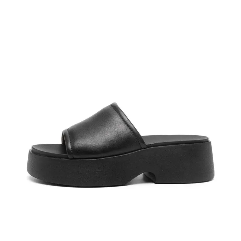 CAMPER Slide Slippers Women's Black-0