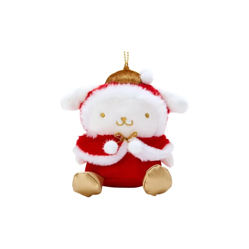 Sanrio Pompompurin Christmas Collection Mascot Dolls Plush Pendant 16cm High-2
