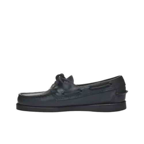 Sebago Boat Shoes Men Black