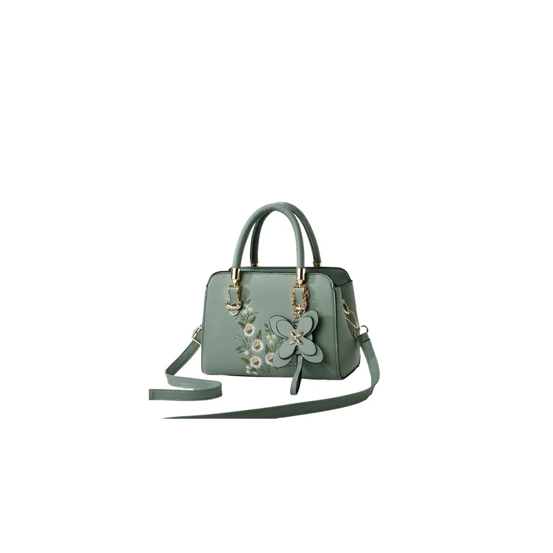 HACIN Pu Handbag Shoulder Bag Crossbody Bag Regular Women's Pink/Green/Red/Black-1