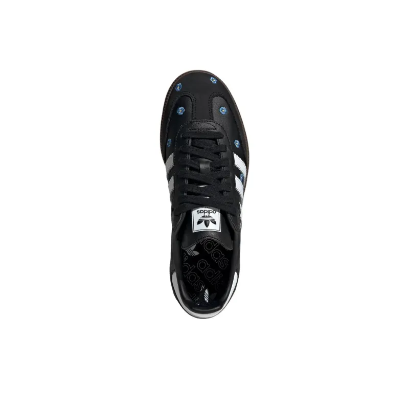 Adidas Samba Light Blue Floral Core Black Women's-4