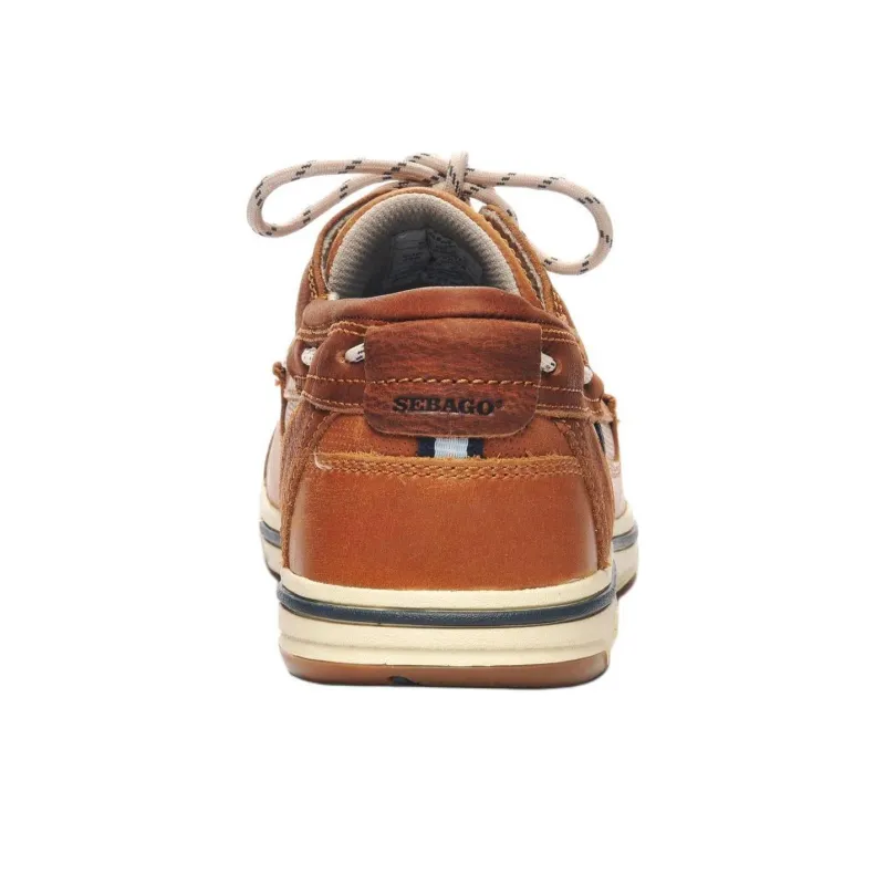 Sebago Triton Boat Shoes Men's Brown-3