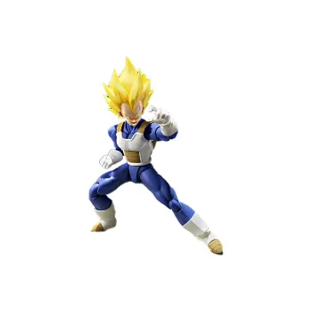 BANDAI Vegeta Bandai SHF Dragon Ball Super Saiyan 2.0 Yellow Hair Scale Figures