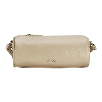 FILA Polyurethane Synthetic Leather PU Handbag Shoulder Bag Crossbody Bag Extra Small Women's Wheat Camel Khaki