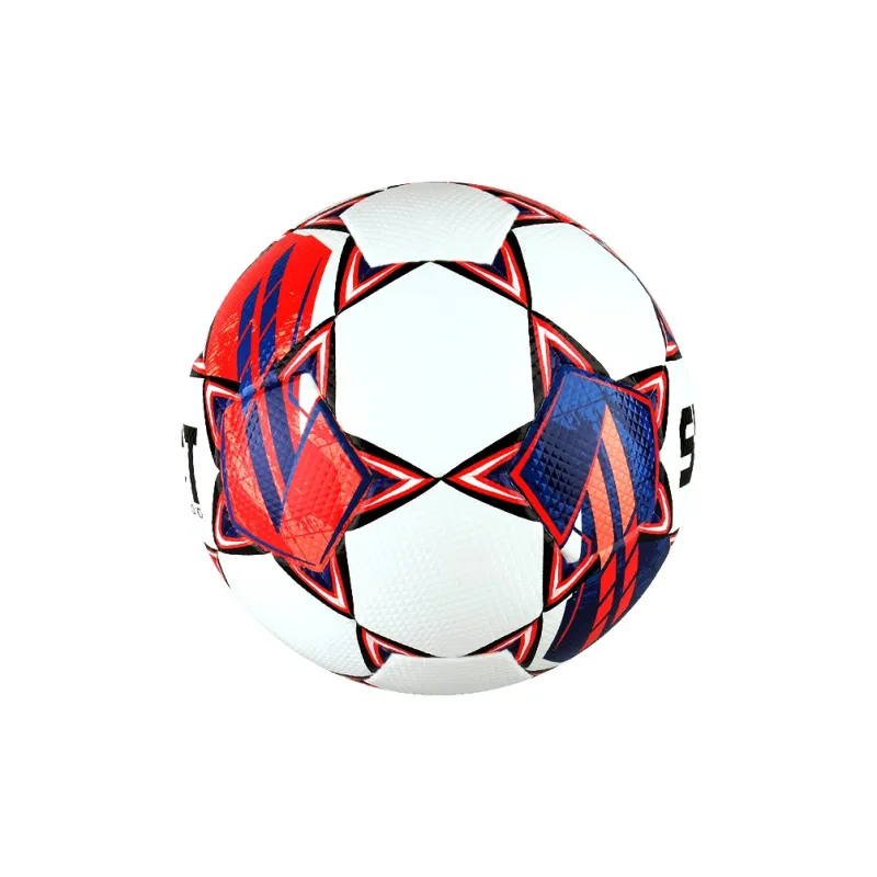 SELECT Size 5 Soccer PU Hand Stitched Soccer Ball Unisex Red White-1