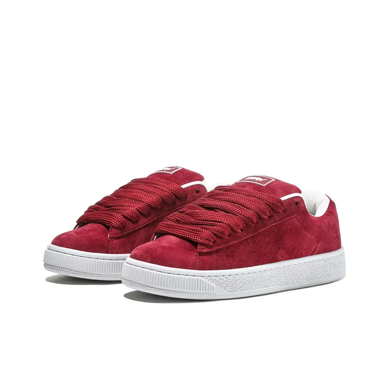 FERW Vintage Rose Coverage Anti-Slip Wear-Resistant Lightweight Breathable Low-Top Skateboard Shoes Unisex-2
