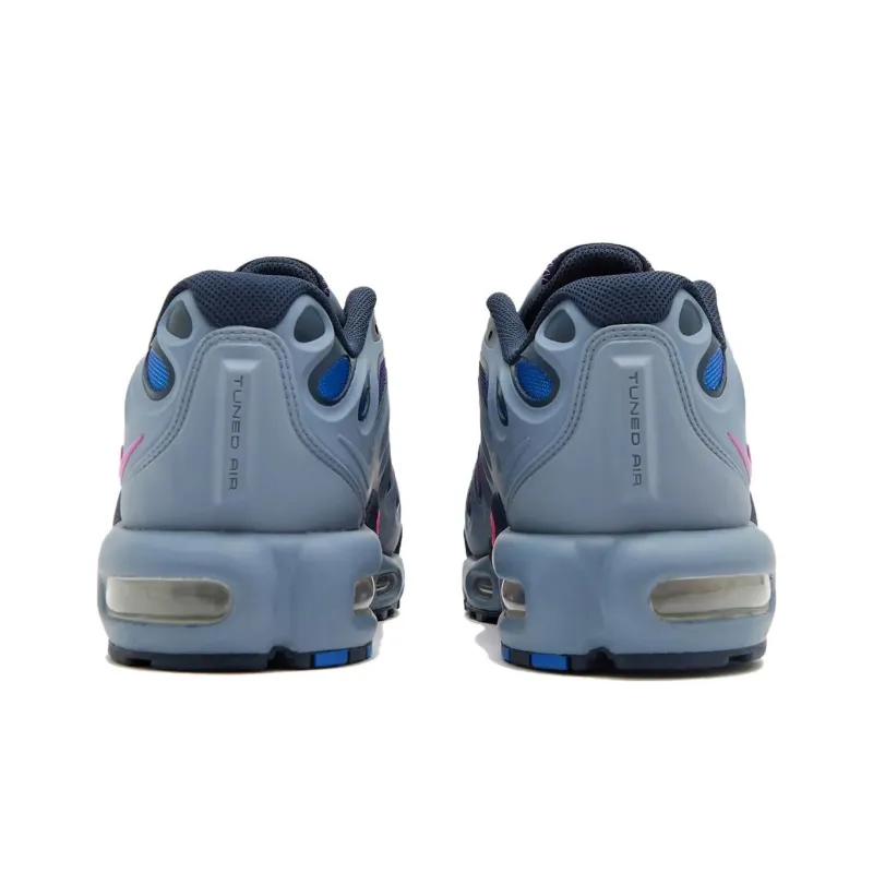 Nike Air Max Plus Slip Resistant, Abrasion Resistant, Breathable Low Top Casual Shoes Unisex Gray-3
