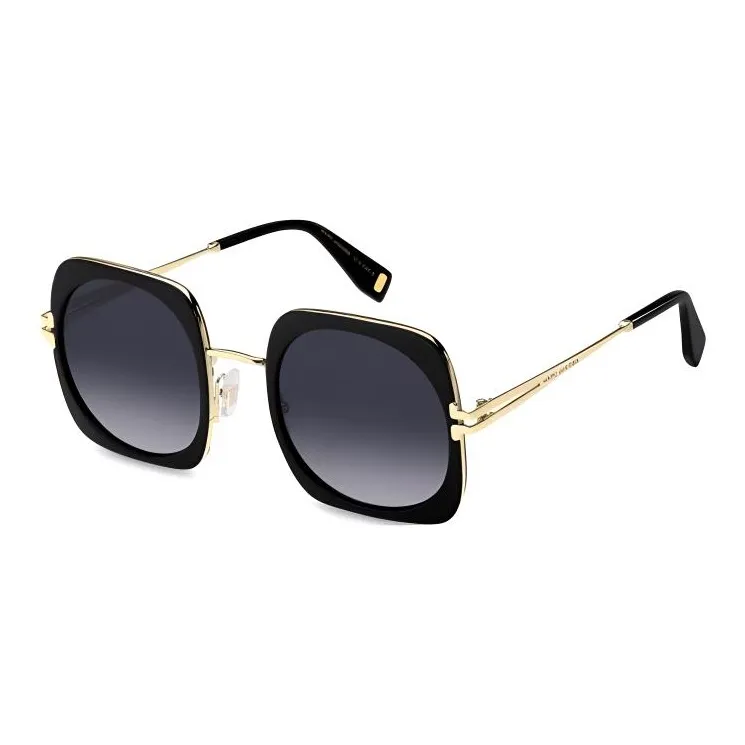 MARC JACOBS Logo engraved Square frame Sunglasses-0