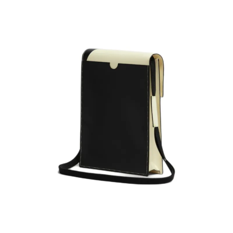 MARNI Logo Printed Colour Block Shoulder Bag-3