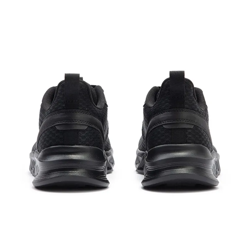 361° Wear resistant And Lightweight Low Top Casual Running Shoes Men's Obsidian Black-3