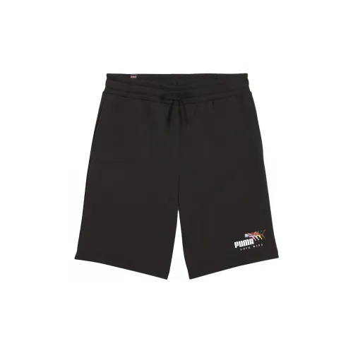 PUMA Essential + Love Wins Casual Shorts Men Black