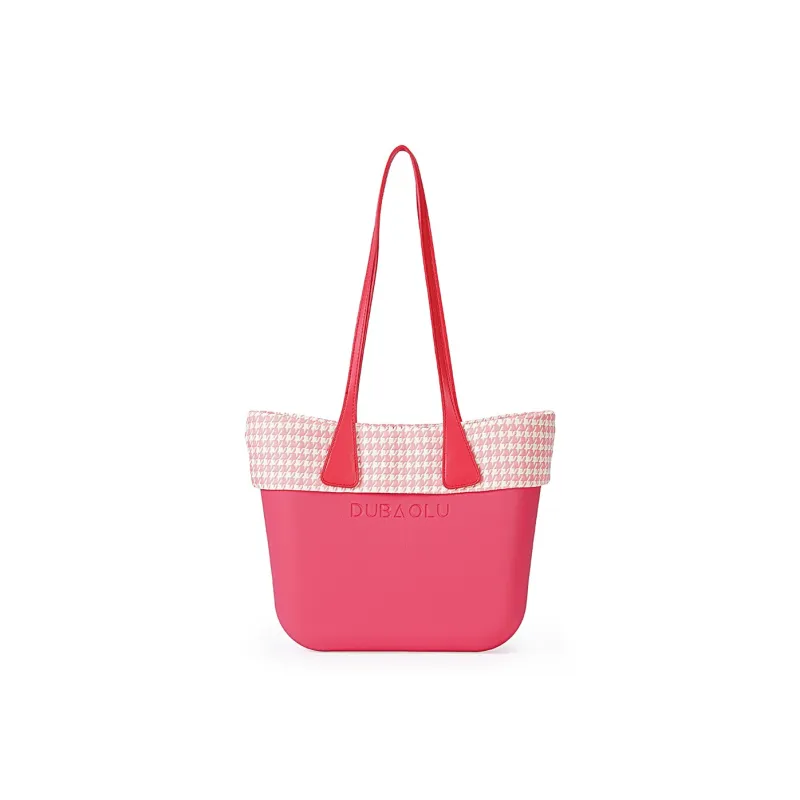 Dubaolu EVA Rubber Shoulder Bag, Handbag Tubas Women's Blue/Red/Pink/Black/Khaki-14
