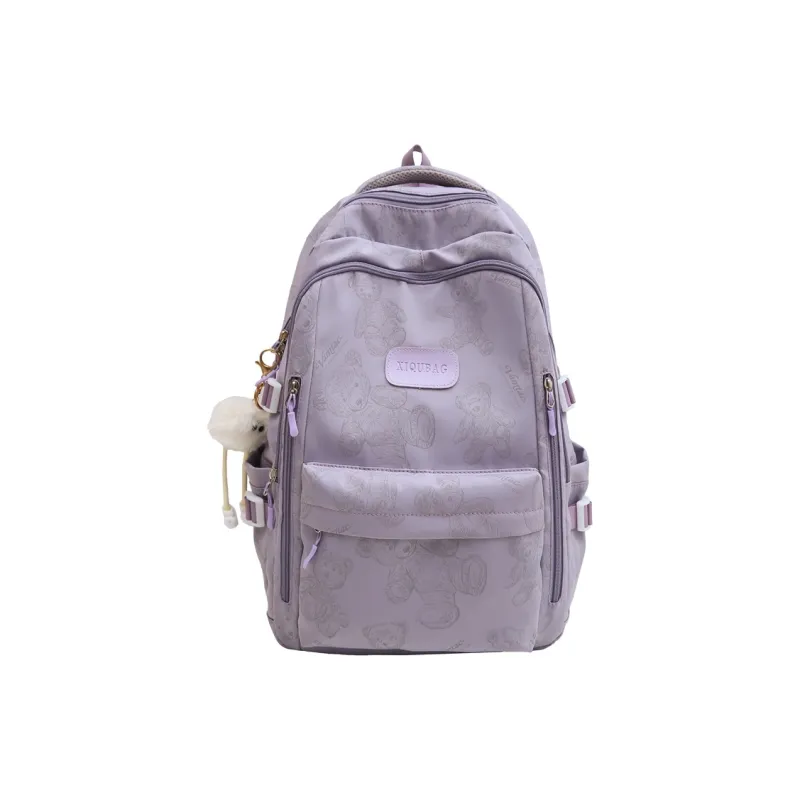 Kaka Tree Nylon Backpack Regular Unisex Multicolor-0