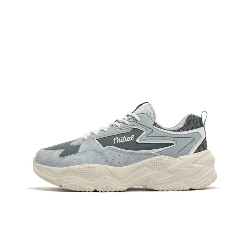 361° Cushioned Anti-Slip And Wear-Resistant Lightweight Low-Top Casual Running Shoes Women's Gray-0