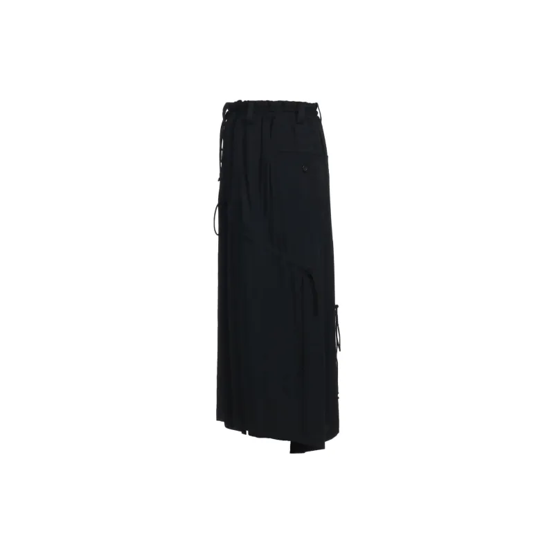 Yohji Yamamoto S'YTE SS24 Casual Pants Unisex Black-2