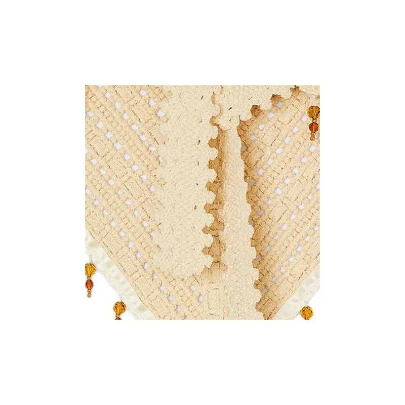 Sandro Viscose Polyamide Glass Acrylonitrile-Butadiene-Styrene ABS Headwraps Women's Beige-1