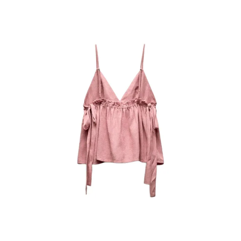 ZARA Camisoles Women's Pink-1