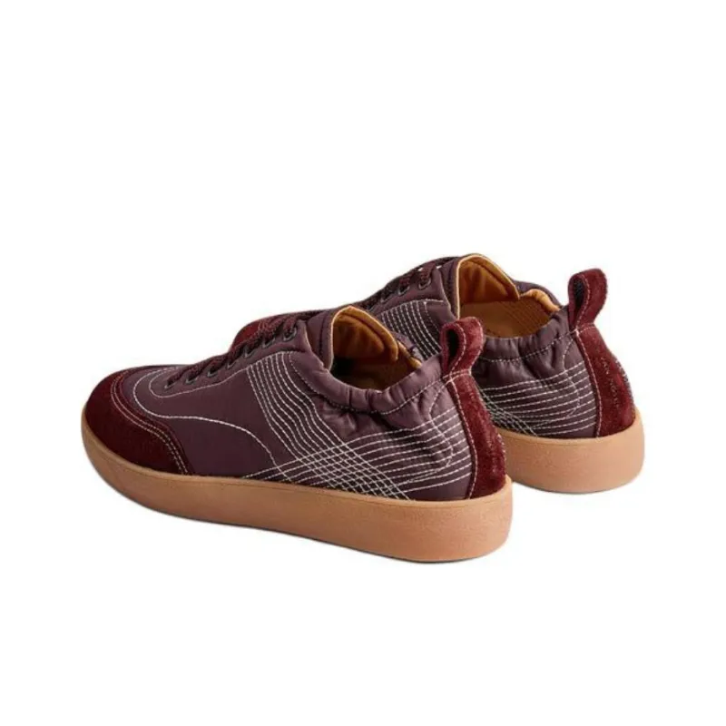 DRIES VAN NOTEN Skateboard Shoes Men's Red-3