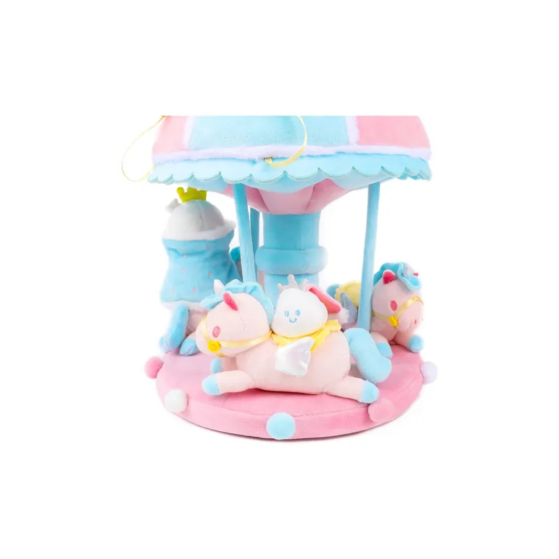 POP MART BOBO&COCO Carousel Dolls Plush Doll 27cm Height-3