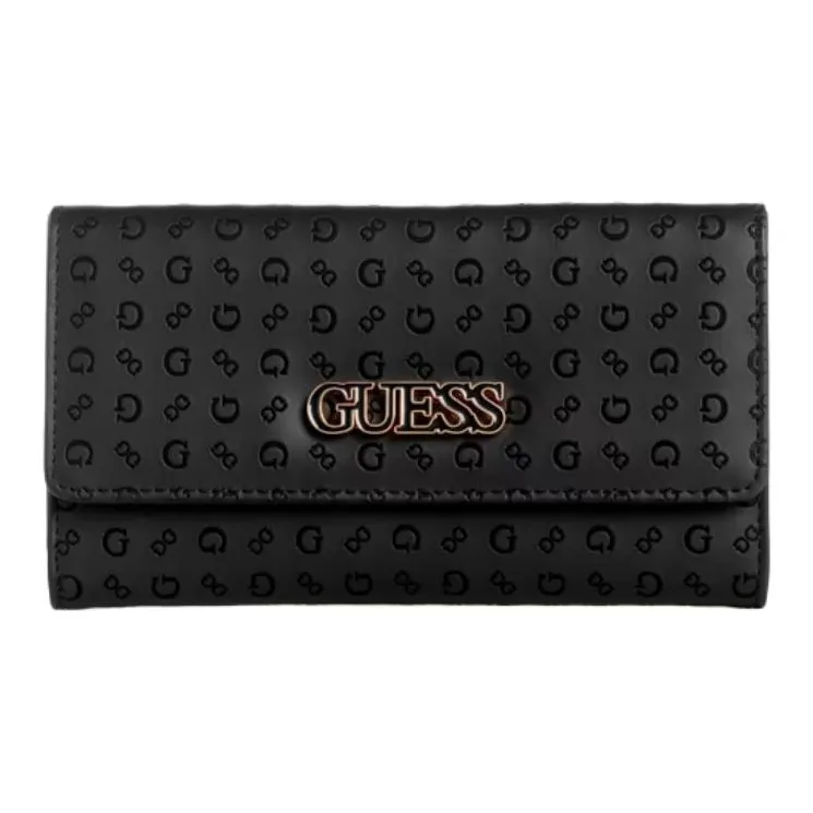 GUESS Artificial Leather Clutch Women's Black-0