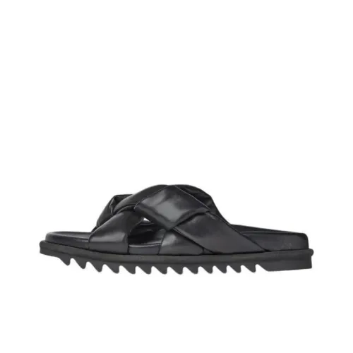 DRIES VAN NOTEN Slide Slippers Men Black