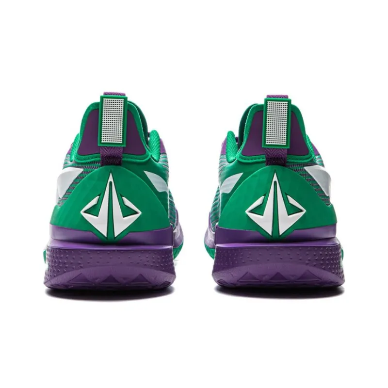 LINING JB2 Basketball Shoes Men Low Top Green White-5