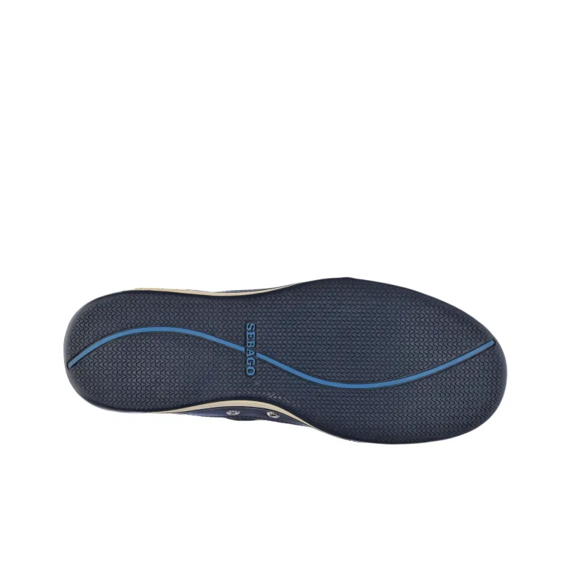 Sebago Triton Boat Shoes Men's Blue-4